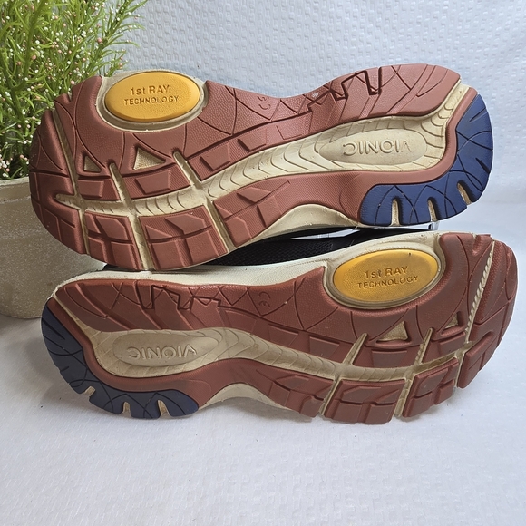 VIONIC DRIFT EDIN ACTIVE ORTHODIC INSOLE SNEAKERS WOMENS BLACK SIZE 7 - Picture 3 of 9